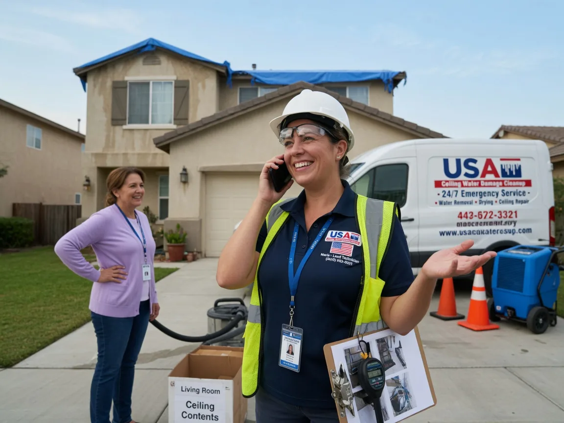 Ceiling Water Damage Restoration Lisle, IL FAQs